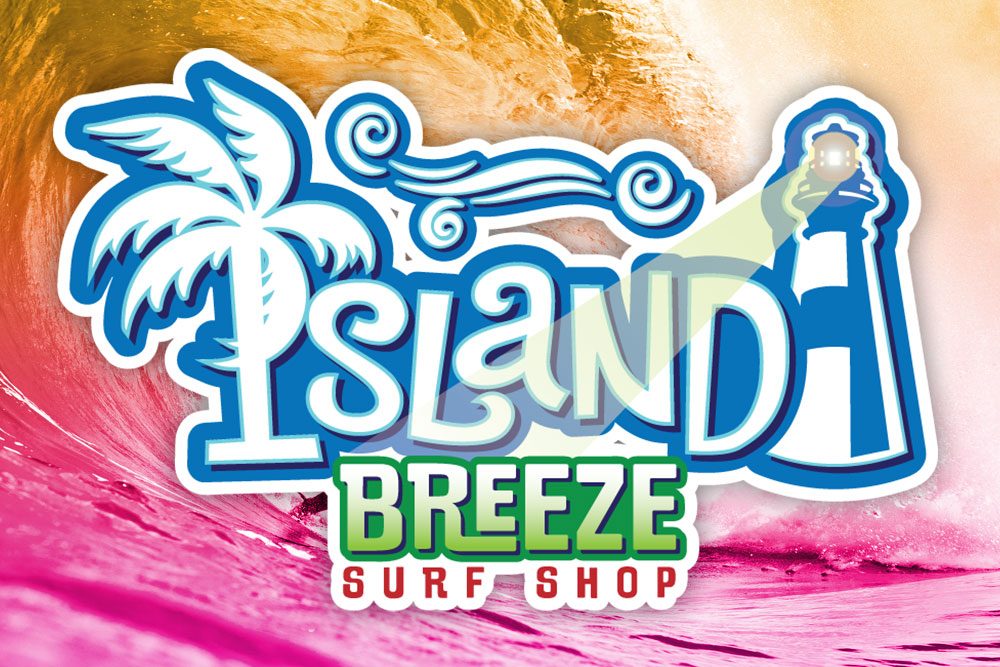 Island Breeze Surf Shop Logo Island Breeze Surf Shop Logo