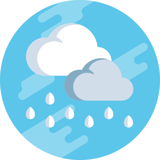 weather, rain icon
