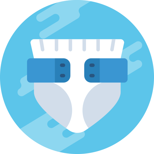 Water diaper icon