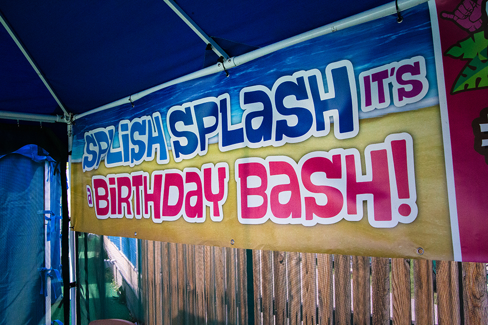 Birthday Shaka Shacks | Cabanas | Water World Colorado