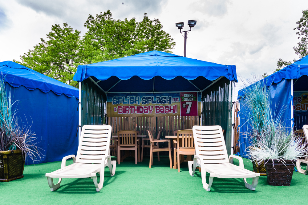 Birthday Shaka Shacks | Cabanas | Water World Colorado